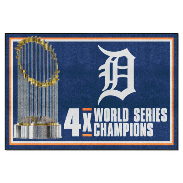 MLB - Detroit Tigers Dynasty 5x8 Rug