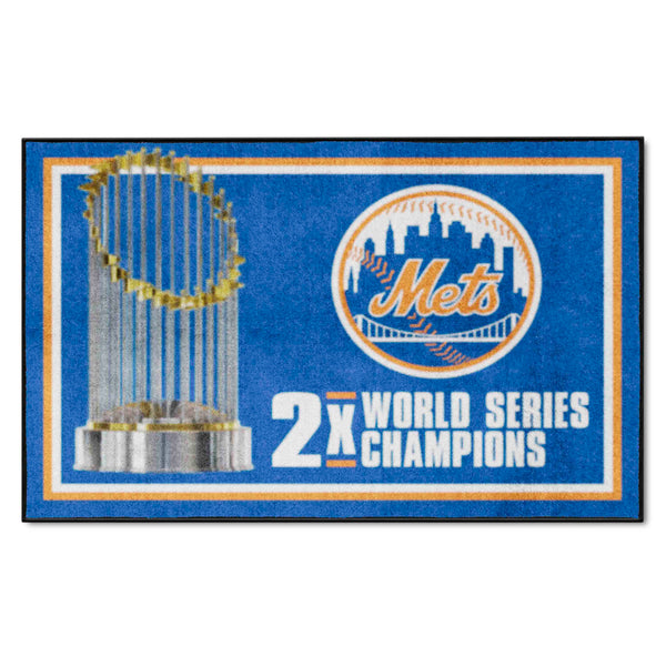 MLB - New York Mets Dynasty 4x6 Rug