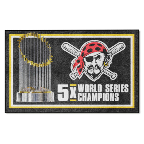 MLB - Pittsburgh Pirates Dynasty 4x6 Rug