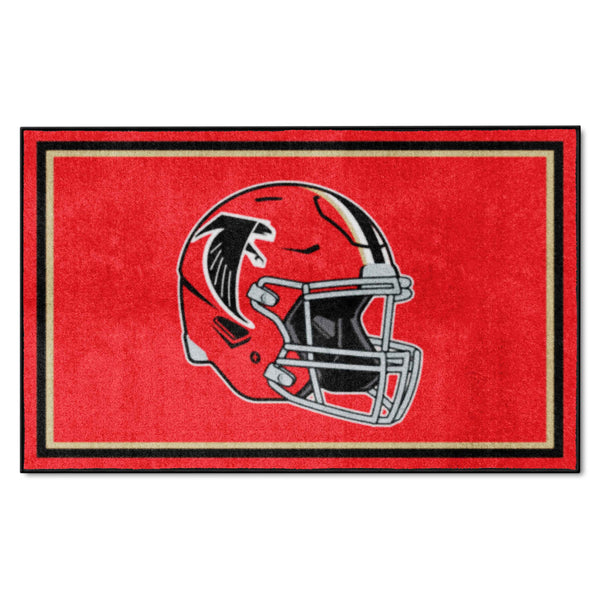NFLV - Atlanta Falcons 4x6 Rug - Retro