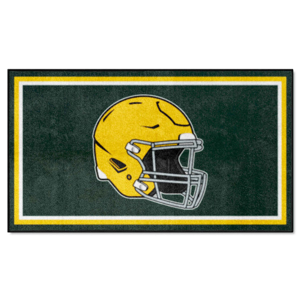 NFLV - Green Bay Packers 3x5 Rug  - Retro