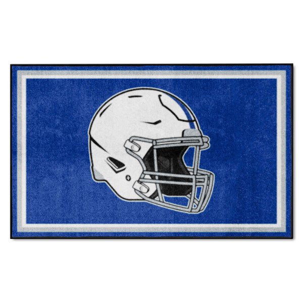 NFLV - Indianapolis Colts 4x6 Rug - Retro