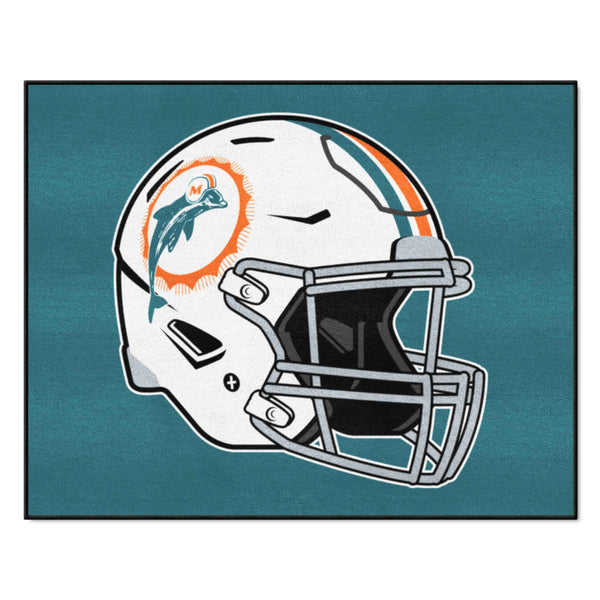 NFLV - Miami Dolphins All-Star Mat  - Retro