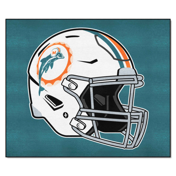 NFLV - Miami Dolphins Tailgater Mat  - Retro