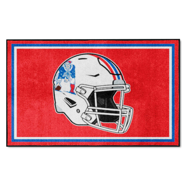 NFLV - New England Patriots 4x6 Rug - Retro