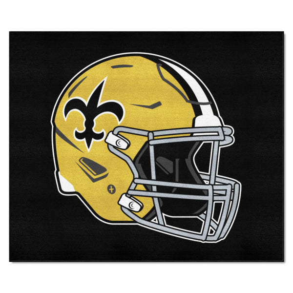 NFLV - New Orleans Saints Tailgater Mat  - Retro