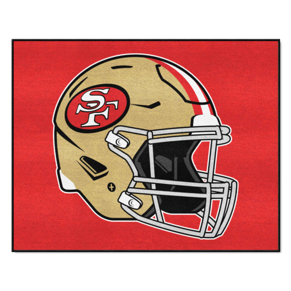 NFLV - San Francisco 49ers All-Star Mat  - Retro