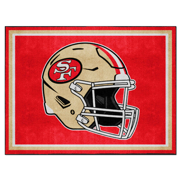 NFLV - San Francisco 49ers 8x10 Rug  - Retro