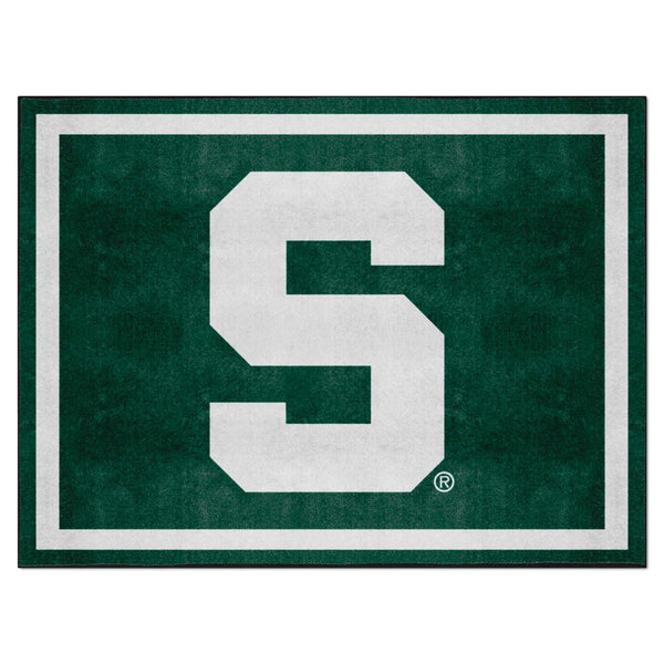 Michigan State University 8x10 Rug with S Logo