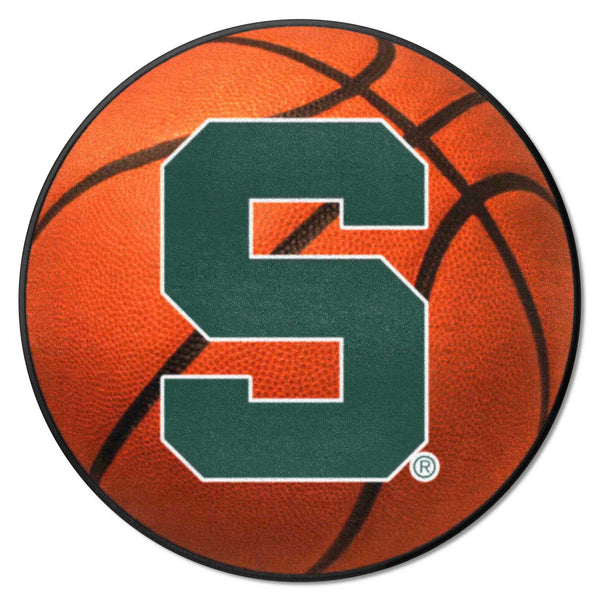 Michigan State University Basketball Mat with S Logo