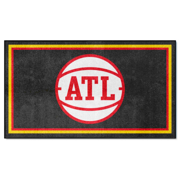 NBA - Atlanta Hawks 3x5 Rug with ATL Logo