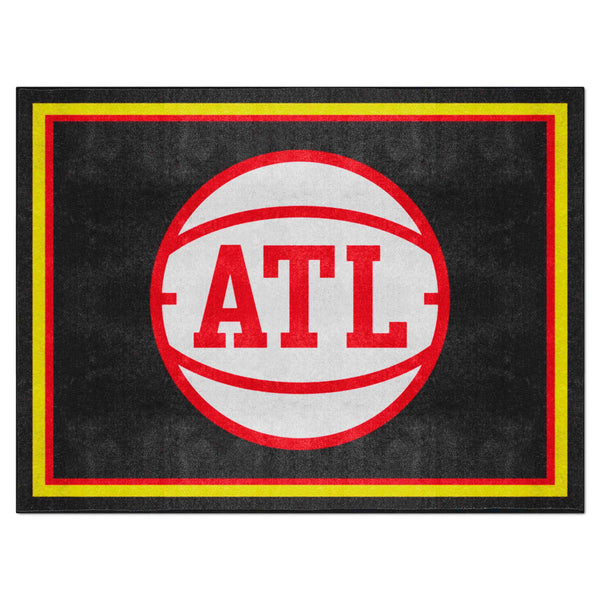 NBA - Atlanta Hawks 8x10 Rug with ATL Logo