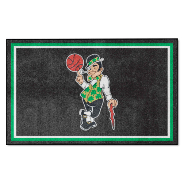 NBA - Boston Celtics 4x6 Rug with Symbol Logo