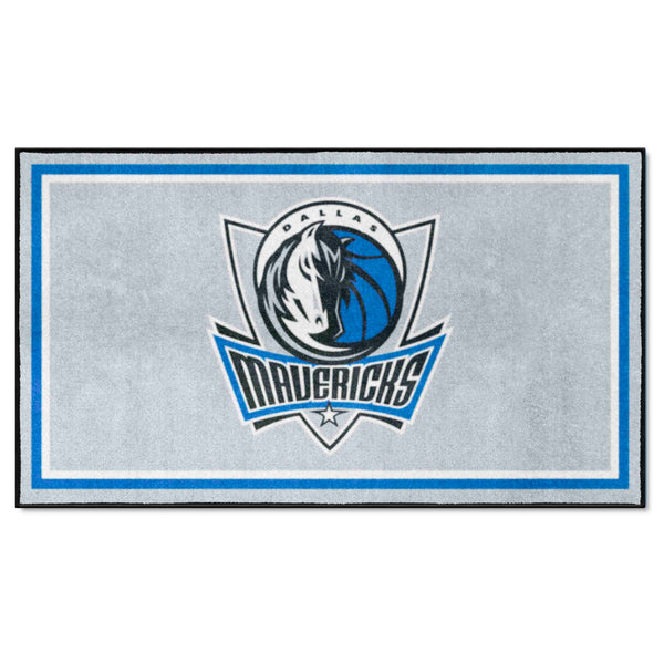 NBA - Dallas Mavericks 3x5 Rug with Mavericks Symbol Logo