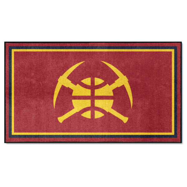 NBA - Denver Nuggets 3x5 Rug with Symbol Logo