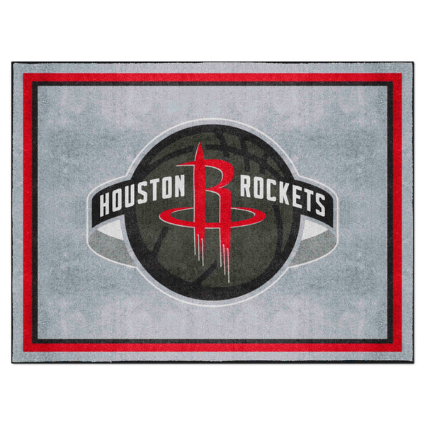 NBA - Houston Rockets 8x10 Rug with HR Symbol Logo