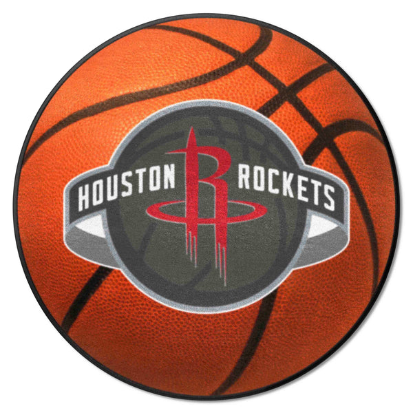 NBA - Houston Rockets Basketball Mat with HR Symbol Logo