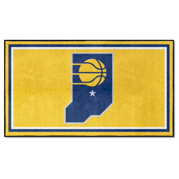 NBA - Indiana Pacers 3x5 Rug with Symbol Logo