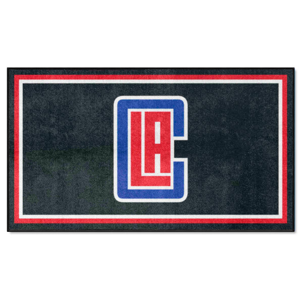 NBA - Los Angeles Clippers 3x5 Rug with LAC Symbol Logo