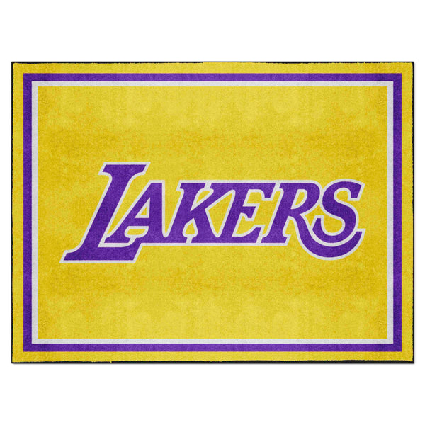 NBA - Los Angeles Lakers 8x10 Rug with Lakers Logo 