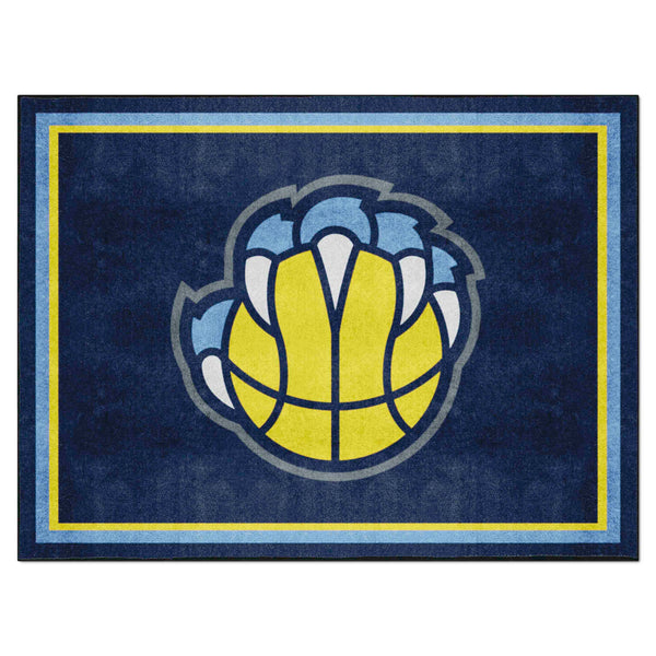 NBA - Memphis Grizzlies 8x10 Rug with Symbol Logo