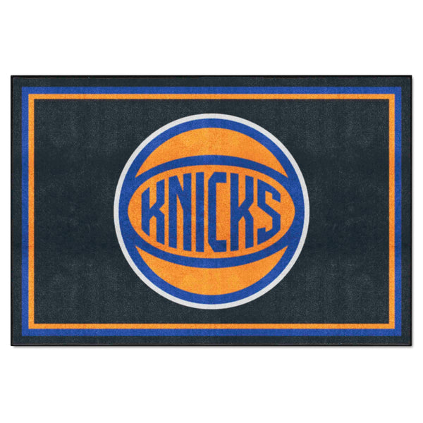 NBA - New York Knicks 5x8 Rug with Knicks Logo