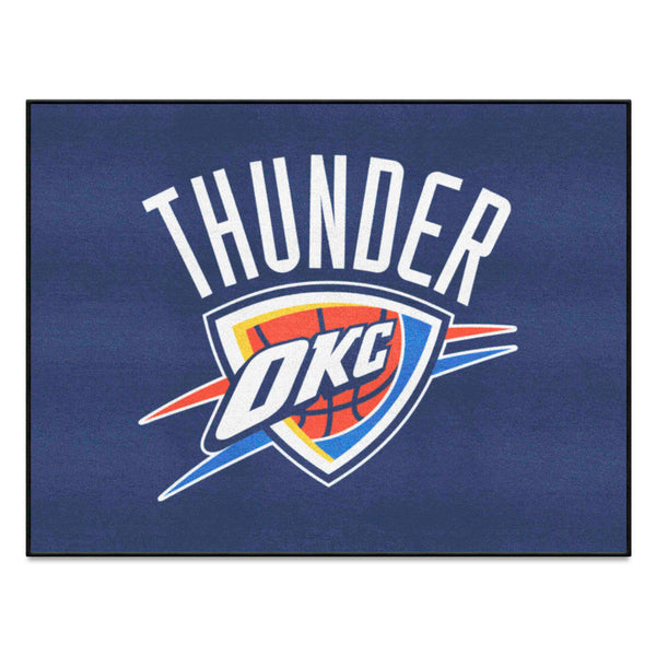 NBA - Oklahoma City Thunder All-Star Mat with Thunder Symbol Logo