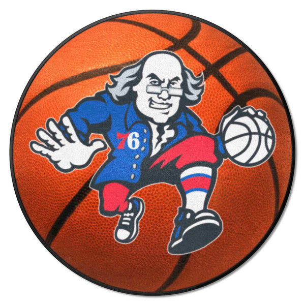 NBA - Philadelphia 76ers Basketball Mat with 76 & Symbol Logo