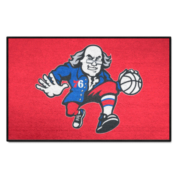 NBA - Philadelphia 76ers Starter Mat with 76 & Symbol Logo