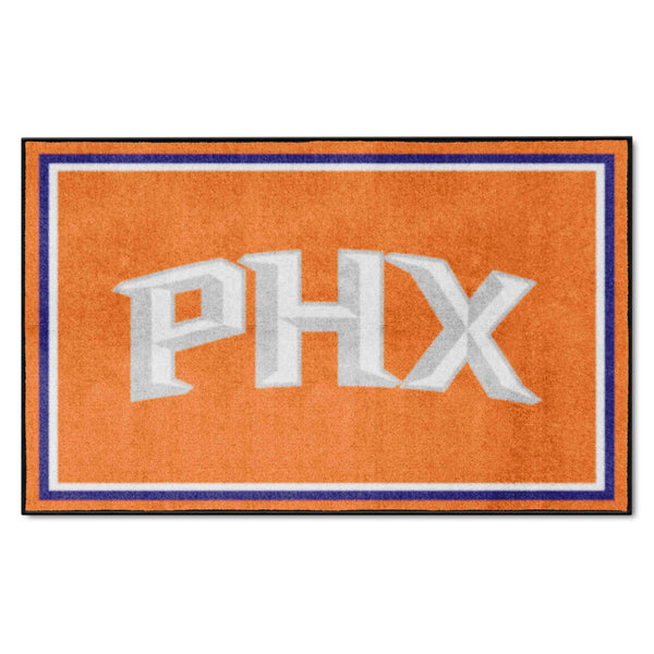 NBA - Phoenix Suns 4x6 Rug with PHX Logo