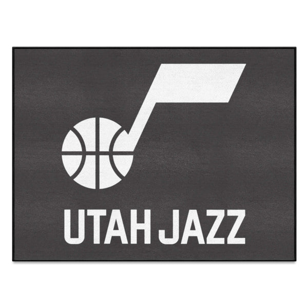 NBA - Utah Jazz All-Star Mat with Name & Symbol Logo