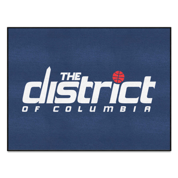 NBA - Washington Wizards All-Star Mat with WW The District of Columbia Logo