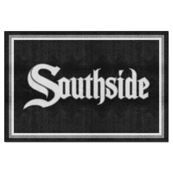 MLB - Chicago White Sox 5x8 Rug with Southside Logo