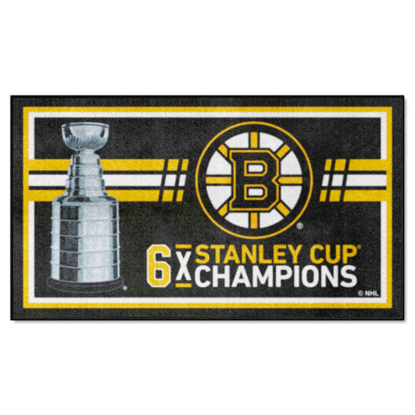 NHL - Boston Bruins Dynasty 3x5 Rug