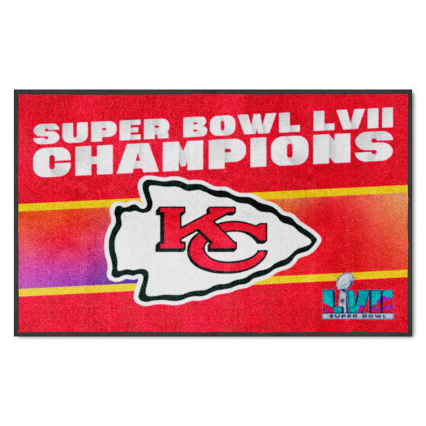 NFL - Kansas City Chiefs 4X6 Logo Mat - Landscape