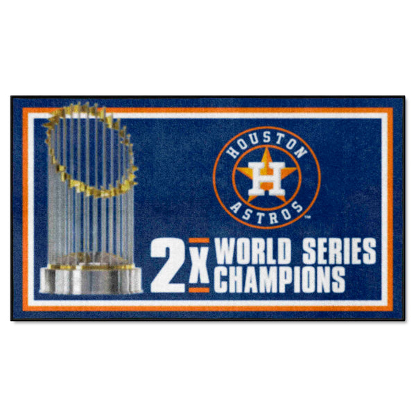 MLB - Houston Astros Dynasty 3x5 Rug