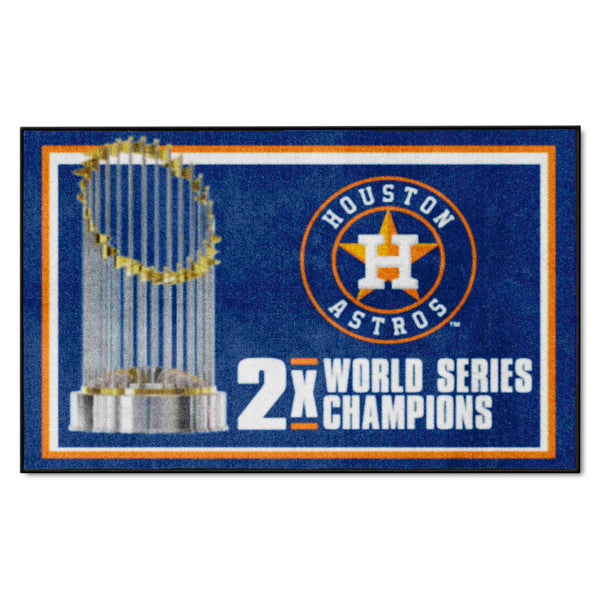 MLB - Houston Astros Dynasty 4x6 Rug