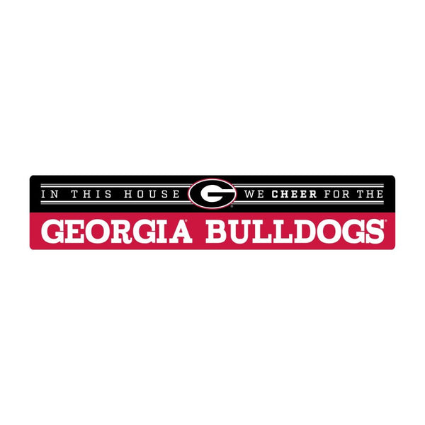 Georgia Bulldogs We Cheer Wall Art