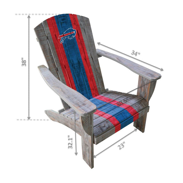 -Wood Adirondack Chair-True Sports Fan