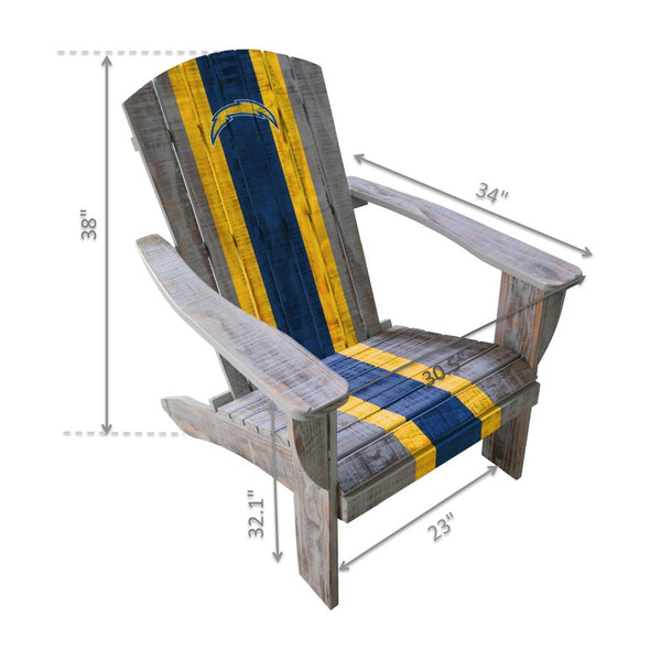 -Wood Adirondack Chair-True Sports Fan