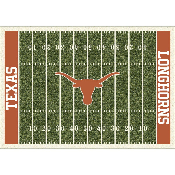 Texas Longhorns 6x8 Homefield Rug