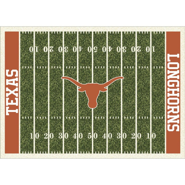 Texas Longhorns 8x11 Homefield Rug