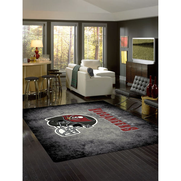 -Distressed Rug-True Sports Fan