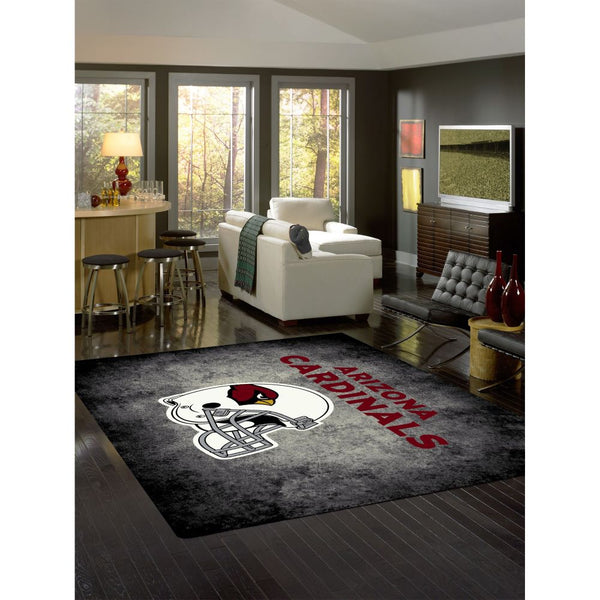 -Distressed Rug-True Sports Fan