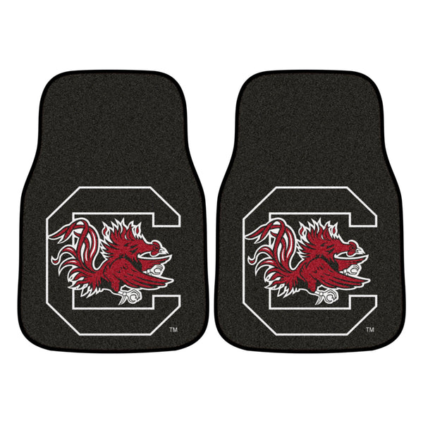 '-2-pc Carpet Car Mat Set-True Sports Fan