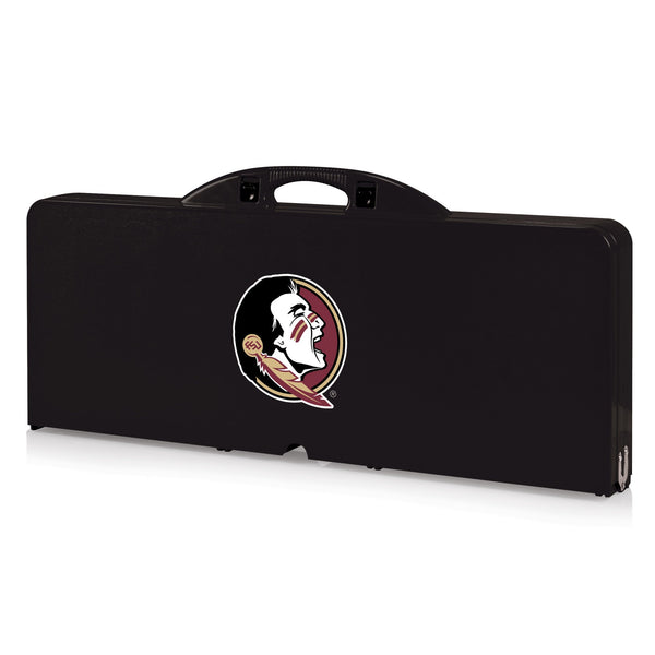 FLORIDA STATE SEMINOLES - PICNIC TABLE PORTABLE FOLDING TABLE WITH SEATS