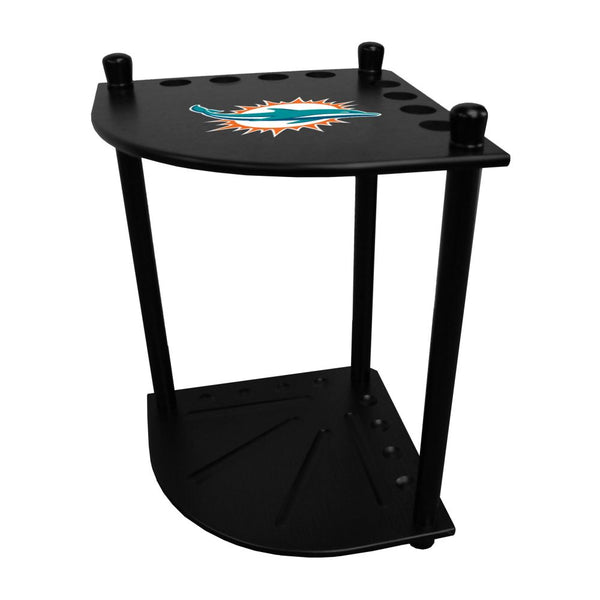 Miami Dolphins Corner Cue Rack