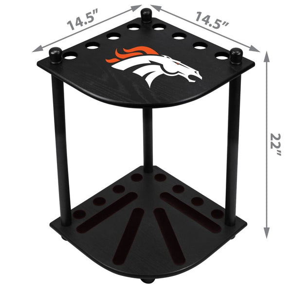 Denver Broncos Corner Cue Rack