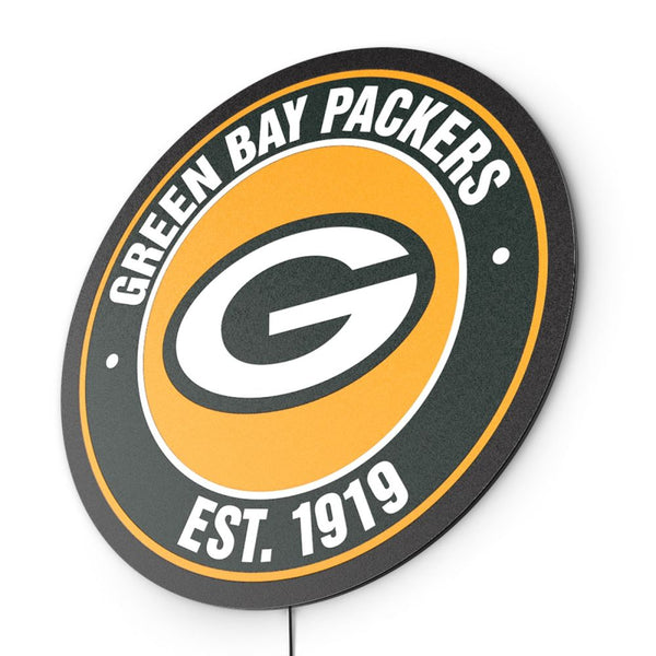 Green Bay Packers Establish Date LED Lighted Sign
