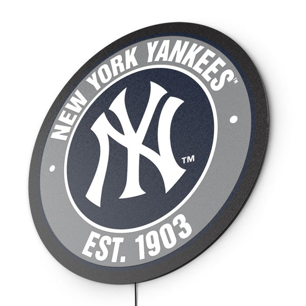 New York Yankees Establish Date LED Lighted Sign